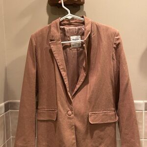 Abercrombie & Fitch Women's Tan Blazer